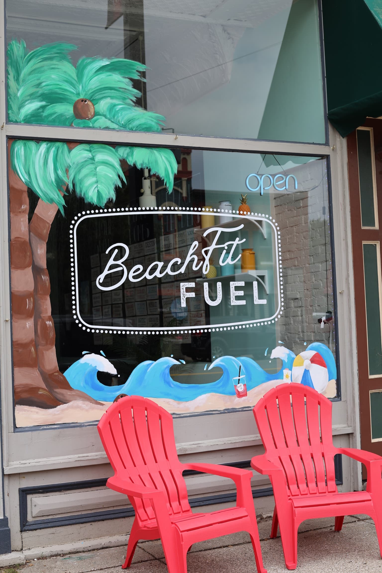 BeachFit Fuel storefront in Marshall, MI